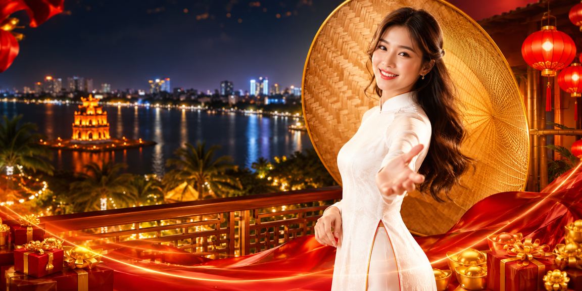 Không khí cá cược và giải trí trực tuyến tại Hà Nội với trang phục truyền thống